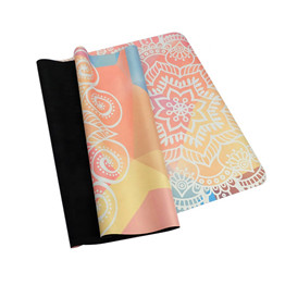 Microfiber yoga mat private label