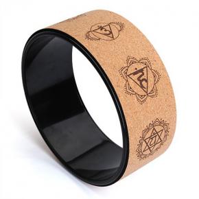 Cork Yoga Wheel 
