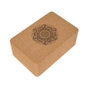 Wholesale 100% Natural Cork Wooden Yoga Block